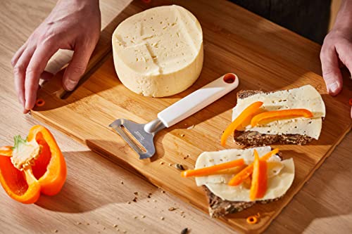 Fiskars Soft, Stainless Steel/Synthetic Material Cheese Slicer, One Size, White