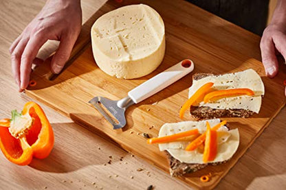 Fiskars Soft, Stainless Steel/Synthetic Material Cheese Slicer, One Size, White