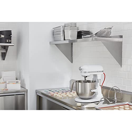 KitchenAid KSM8990WH 8-Quart Commercial Countertop Mixer, 10-Speed, Gear-Driven, White