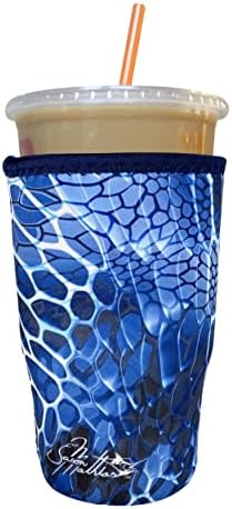  Neoprene Iced Coffee Sleeve - Large Midnight Mums