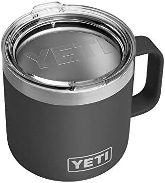 Yeti Rambler 14 Oz Stainless Steel Vacuum Insulated Mug With Lid