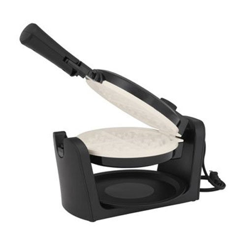 Oster® Titanium-Infused DuraCeramic Flip Waffle Maker, Black (CKSTWFBF10W-TECO)