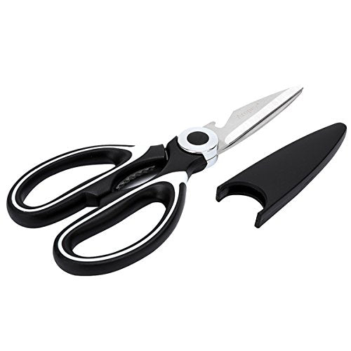  Aropey Ultra Sharp Premium Heavy Duty Shears And Multi Purpose Scissors, Black