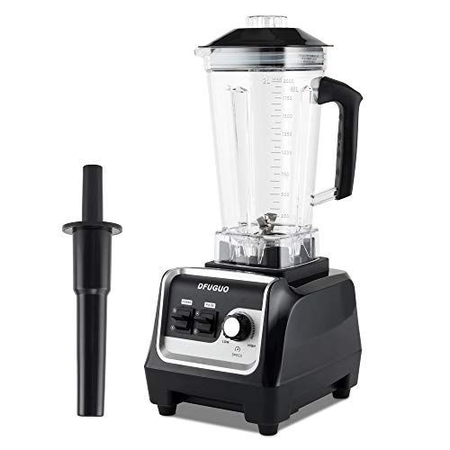  Professional Blender, Countertop Blender For Kitchen With Max 1800-Watt And Variable Speed For Smoothies, Ice And Frozen Fruit, Self-Cleaning 64 Oz Container(Black)