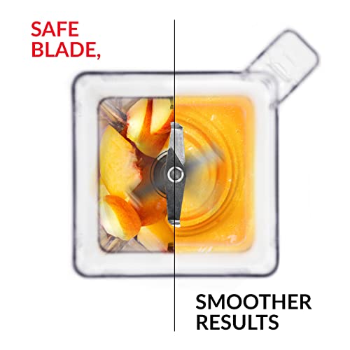 Blendtec Classic 575 Blender, 90 Oz WildSide+ Jar, Spoonula Spatula, And Recipe Book Bundle - Black
