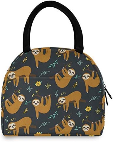  Cat Lunch Bag For Women Cute Reusable Tote Bag Cooler Black Insulated Lunch Box For School Office Picnic Kids Adults Children