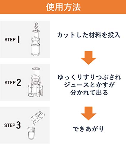 Panasonic Slow Juicer VITAMIN SERVER MJ-L400-R (Metallic Red)【Japan Domestic Genuine Products】【Ships From JAPAN】