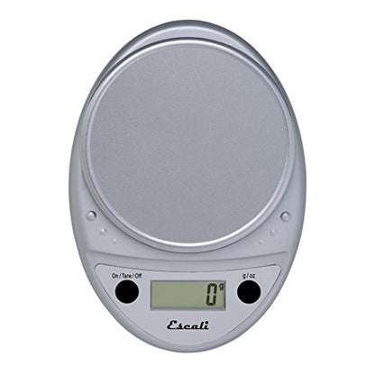  Primo Digital Food Scale Multi-Functional Kitchen Scale And Baking Scale For Precise Weight Measuring And Portion Control, 8.5 X 6 X 1.5 Inches, Chrome