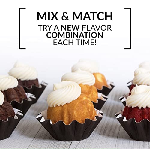  MyMini Lava & Bundt Cake Maker-mini Breads, Mini Muffins, Compact Size (Gold)
