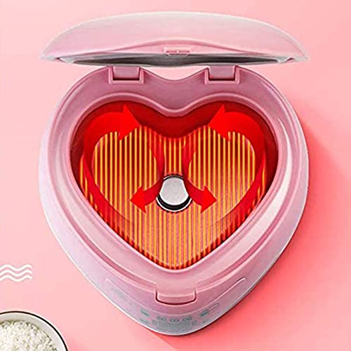  Peach Heart-Shaped Rice Cooker, Steamer With Household Insulation Function (1.8L), Non-Stick Pot, Constant Temperature Insulation, 300W Rice Cooker,#1