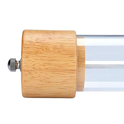  Wooden Salt Pepper Grinder Coffee Bean Shaker Spice Mill