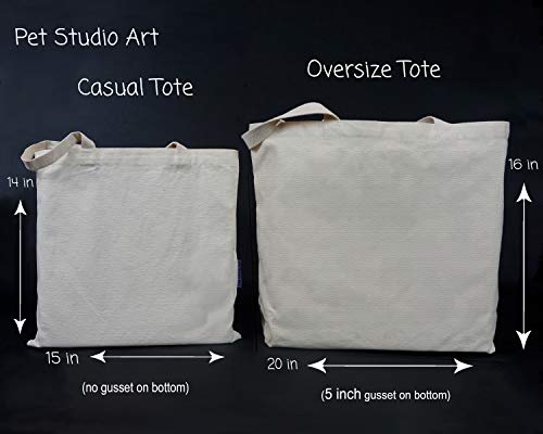  Large Every Day Tote Bags By Pet Studio Art (SALE - Discontinued)