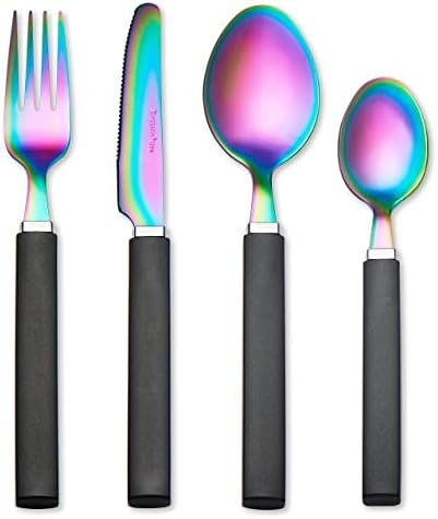  MC01A656D Rainbow Titanium – 12 Piece Cutlery Set – Multi