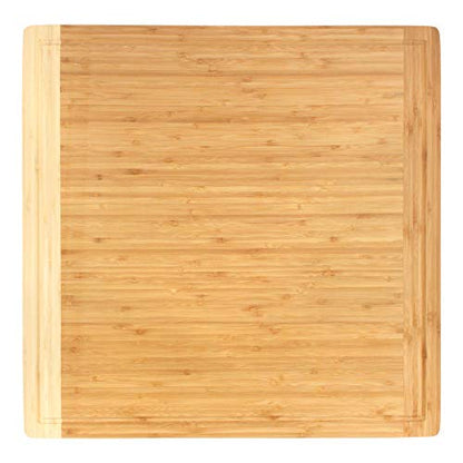  Universal Premium Pull Out Cutting Boards - Under Counter Replacement - Designed To Fit Standard Slots - Heavy Duty Kitchen Board With Juice Groove - 22" X 22" X 0.75" - 1 Piece
