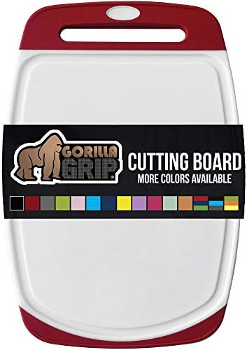  Reversible, Oversized, Thick Cutting Board, Easy Grip Handle, Deep Juice Grooves, Slip Resistant, Large Kitchen Chopping Boards For Meat, Veggies, Fruits, Dishwasher Safe, 16x11.2, Mint