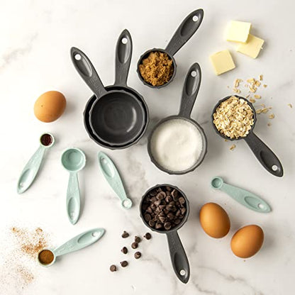 Nordic Ware Sea Glass Spoons Bundt Measuring, Set Of 5