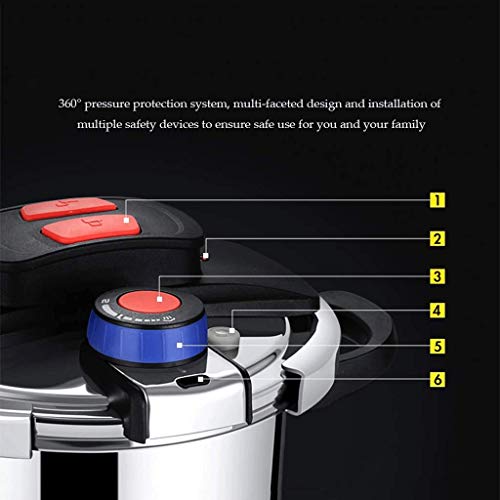  Stainless Steel Pressure Cooker Multi-Function Electric Pressure Cooker Steam And Rice Smart Cooking Presets