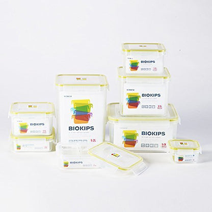  Biokips Sandwich Containers (Set Of 3) – Airtight Food Storage Containers – BPA-Free Lunch Containers For Adults & Kids W/ Locking Lids – Microwave & Dishwasher Safe Sandwich Box Container Set