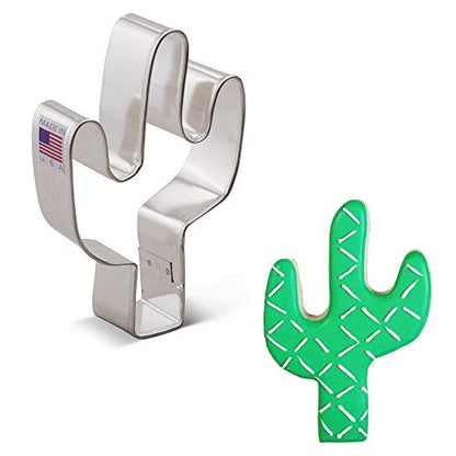  Ctus Cookie Cutter 4" Made In USA By Ann Clark