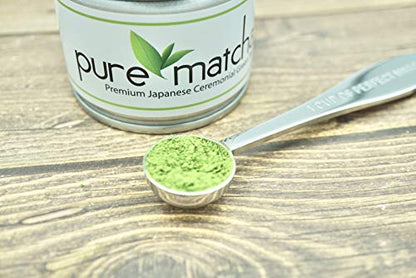  Suring Spoon | 1 Cup Of Perfect Matcha | Stainless Steel Scoop