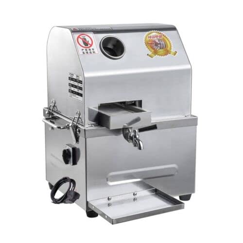  800W Commercial Electric Sugar Cane Juicer Sugarcane Juice Press Machine 220V