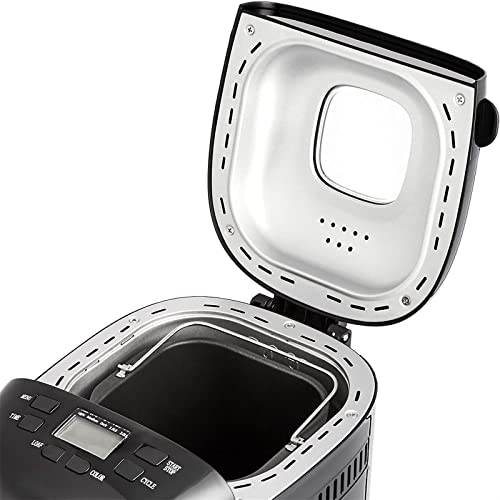  MBJ Bread Maker Non-stick Toaster Display And Intuitive Button Controls Toaster (Color : White)