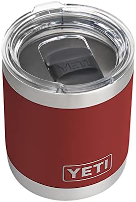 Yeti Rambler 10 Oz Lowball, Vacuum Insulated, Stainless Steel With MagSlider Lid, Black