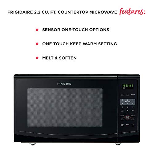 FRIGIDAIRE 2.2 Cu. Ft. Countertop Microwave In Black