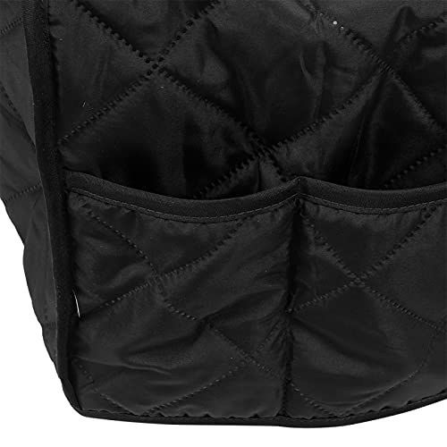  Kitchen Appliances Cover, Pressure Cooker Cover, Square For Home Kitchen Kitchen Appliances Electrical Appliances(Black, 40.6 * 23 * 25.4cm)