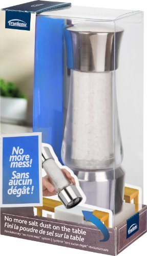  No Mess Adjustable Salt Mill