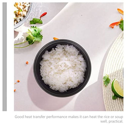  Stainless Steel Cookware Non- Stick Ricer Cooker Pot 3L Household Rice Cooker Inner Pot, Aluminum Alloy Non- Stick Rice Cooker Pot, Rose Gold Stainless Steel Cooking Utensils Pressure Cooker