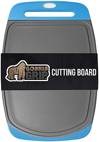  Reversible, Oversized, Thick Cutting Board, Easy Grip Handle, Deep Juice Grooves, Slip Resistant, Large Kitchen Chopping Boards For Meat, Veggies, Fruits, Dishwasher Safe, 16x11.2, Mint