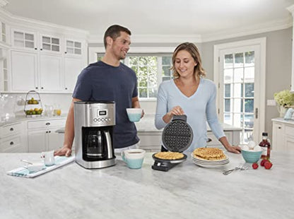 Cuisinart Classic Waffle Maker, Round, Silver