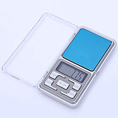  Gram Weighing Scale ，Mini Pocket Balance Weigher With LCD Display，Electronic Gram Scale For Jewelry Seasoning Kitchen