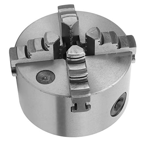  Lathe Chuck Scroll Lathe Chuck 4‑Jaw Self Centering Lathe Chuck Self‑Centering Chuck For Lathes Machine 100mm/3.9in Clamping Range