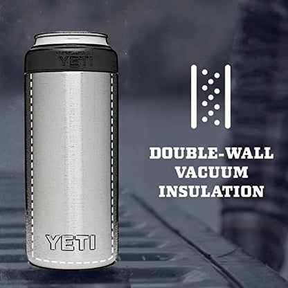 Yeti Rambler 12 Oz. Colster Slim Can Insulator For The Slim Hard Seltzer Cans, Nordic Purple