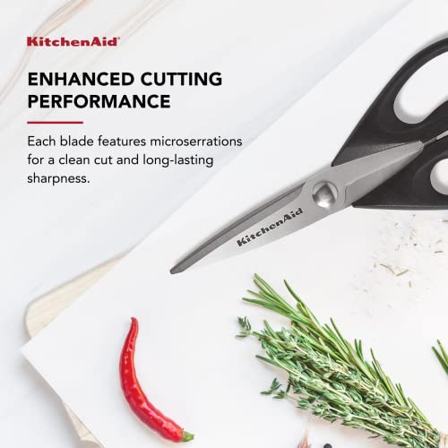 KitchenAid All Purpose Shears With Protective Sheath, One Size, Black