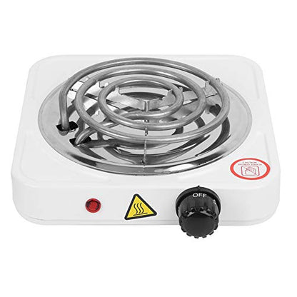  Electric Stove, 1000W Stainless Steel Portable Single Tube Electric Stove Home Electric Stove US Plug 110V