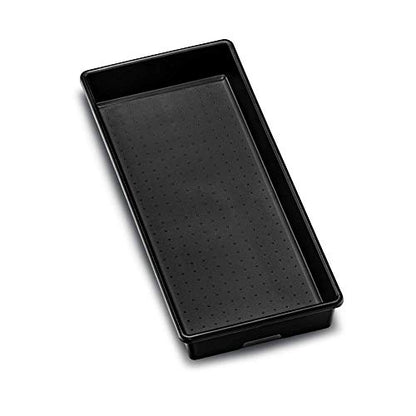  Madesmart 15" X 6" Plastic Multipurpose Storage Organizer Bin For Drawers, Low-Profile Storage Bin Home Organizer, Carbon