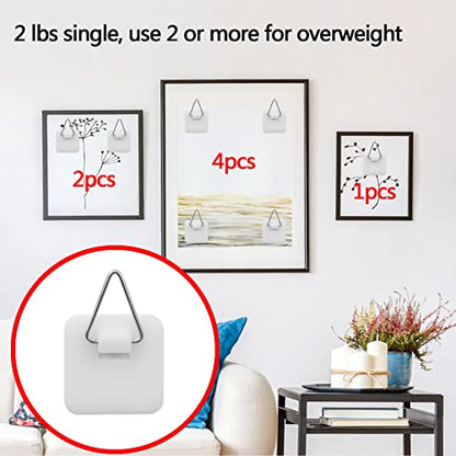  20pcs 1.25 Inch Plate Hangers For The Wall And Hangers Kit, Wall Plate Hangers For Home Office Photo Frames And Decorative Plates Board Painting