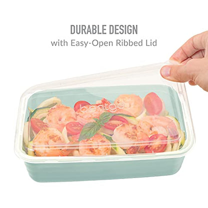  ® Prep 60-Piece Meal Prep Kit - 1, 2, & 3-Compartment Containers With Custom Fit Lids - Microwaveable, Durable, Reusable, BPA-Free, Freezer & Dishwasher Safe Storage Containers (Floral Pastels)