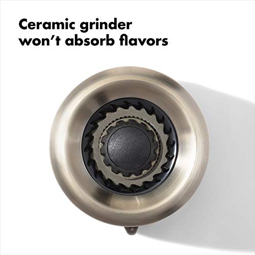  NEW OXO Good Grips Contoured Mess-Free Salt Grinder