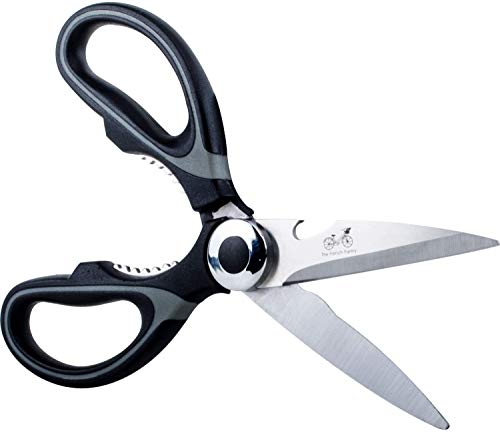  Kitchen Shears Heavy Duty Kitchen Scissors Gift Set– The Ultimate Three Piece Scissor Set | Standard Kitchen Shears | Dual Blade Salad Shears | Multi-Blade Herb Shears