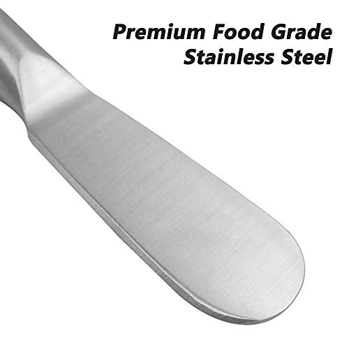  6 Pieces Cheese Spreader Set, FindTop Stainless Steel Multipurpose Cheese And Butter Spreader Knives