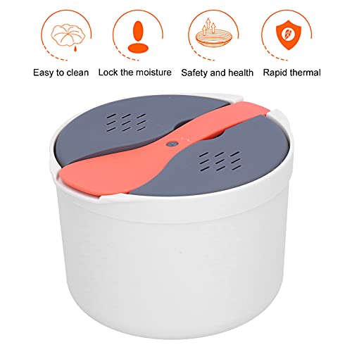  Microwave Rice Cooker 2-Layer Efficient Multiple Function Easy To Use For Home Kitchen Daily Life