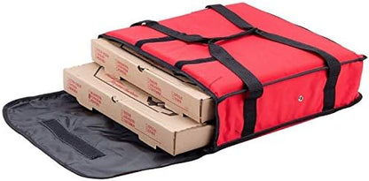  Nylon Insulated Pizza Delivery Bag - Food Delivery Bag Size 18" X 18" X 5"