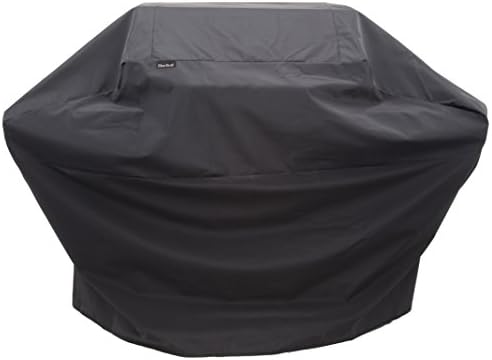  Performance Grill Cover, 3-4 Burner: Large & 8666894 Safer Replaceable Head Nylon Bristle Grill Brush With Cool Clean Technology, One Size