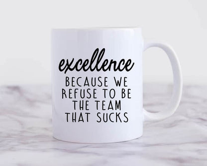  Funny Team Gift For Employee - Work From Home Appreciation Present Idea For Staff - Leadership - Office Christmas Gifts For Men And Women 11oz