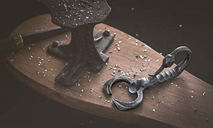 Scorpion Hand Forged Iron Beer Bottle Opener - Handmade By Evvy Functional Art