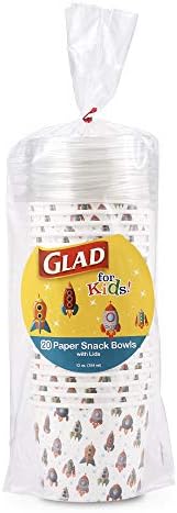  For Kids Rocket Paper Plates, 20 Count - 6 Pack | Small Round Paper Plates With Cute Rockets For Kids | Heavy Duty Disposable Soak Proof Microwavable Paper Plates For All Occasions, 8.5 Inch